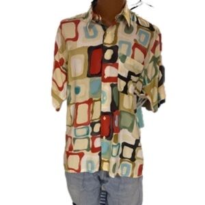 COUNTESS Mara men’s button up shirt size L